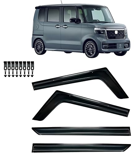 ホンダ　N-BOX　純正ドアバイザー N-BOX HONDA ホンダ 純正 ドアバイザー N-BOX JF5/JF6 08R04-32R