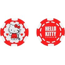 Amazon.co.jp: 丸眞 ゴルフマーカー ハローキティ マークハローキティ