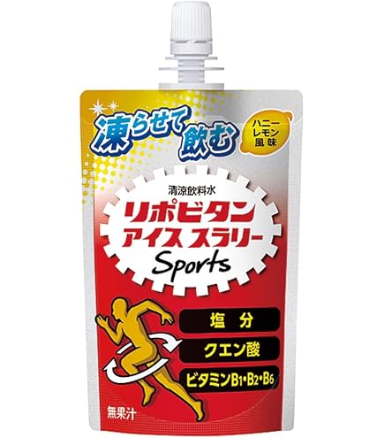 大正製薬 リポビタンアイススラリー Sports りんご風味　2箱 Amazon.co.jp: リポビタンアイススラリー Sports りんご風味 120g×6個