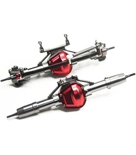 Amazon | RCカー ロッククローラー 1/10 アルミ フロント リア車軸