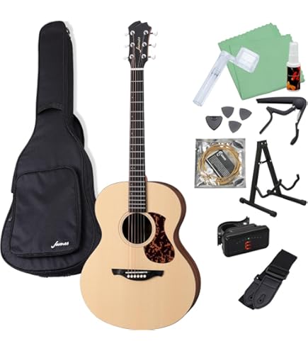 Amazon | James J-500A/Ova/ナチュラル エレアコギター ジェームス