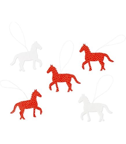 Amazon.co.jp: めでたや 福花午 置物 小さい 馬 正月飾り 午年 和紙