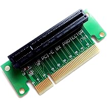 PCIe ライザーカード　新品未使用　10セット Amazon.co.jp: PCI-E 8x (PCIe 8x,PCI Express 8x) 90° 直角