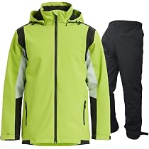 Amazon | [アラシヤマ] ゴルフ レインウェア メンズ レインスーツ