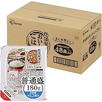 Amazon | アイリスオーヤマ パックご飯 180g×48個 国産米 100% 低温