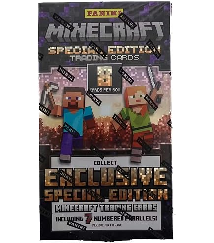 PANINI Minecraft Trading Cards 4 - Challenges Box of 18 Sleeves