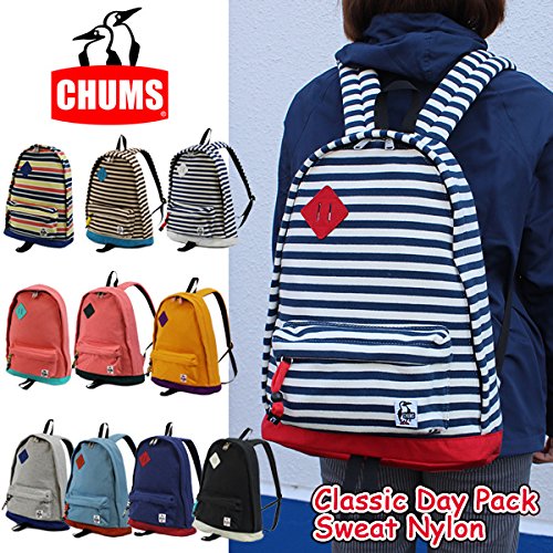 (チャムス)CHUMS ch60-0681 バックパック CH60-0681 Classic Day Pack Sweat Nylon 正規品 HGreyNavy