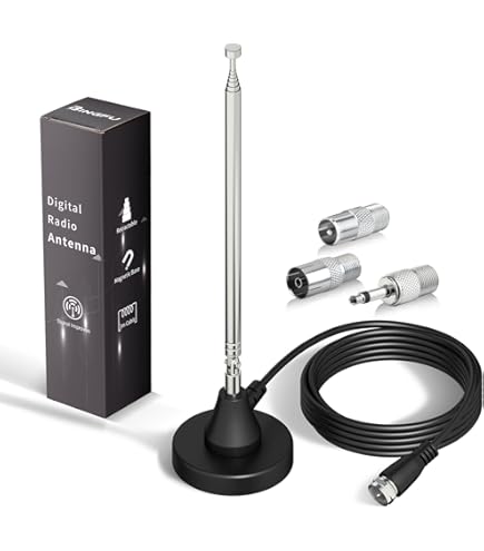 MASPRO MASC2(W)-P 未使用 Amazon | マスプロ VHF・UHF&FM卓上アンテナ マスクリーン MASC2