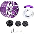 Volante Trasmettitore RC In Metallo | Flysky Noble NB4, MT44, Sanwa, Futaba – Viola 44,5 Mm - 3