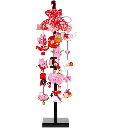 Amazon | つり台L付き ちりめん細工 つるし雛 キット京ちりめん細工