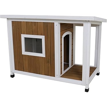 犬小屋 猫ハウス 木製ペットハウス 杉材 室内 ペットハウス 屋外 おしゃれ Amazon | OAFNLWU 犬小屋 猫ハウス 木製ペットハウス 杉材 室内 ペット
