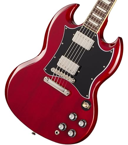 Amazon | Epiphone/Inspired by Gibson SG Special P-90 Cherry Red