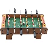 wholehot テーブルサッカーゲーム アナログゲーム 家庭用フットボールテーブル テーブルサッカー 親子 家族 親友 楽しみゲーム 9対9 サッカー対戦 卓上フーズボール 木製筐体 滑り止めハンドル 得点板付 組立簡単 しっかり 男の子 知育おも