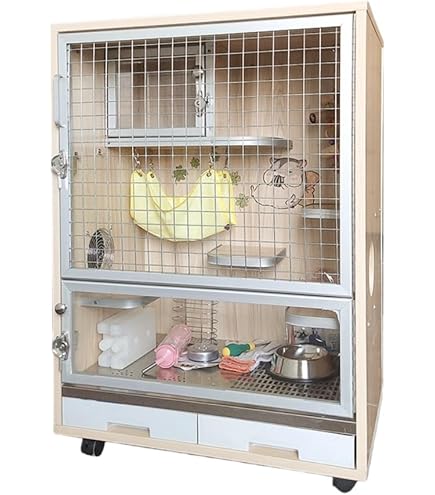 Amazon | ハムスターケージ＆モルモットケージ、小動物ペット用の完全