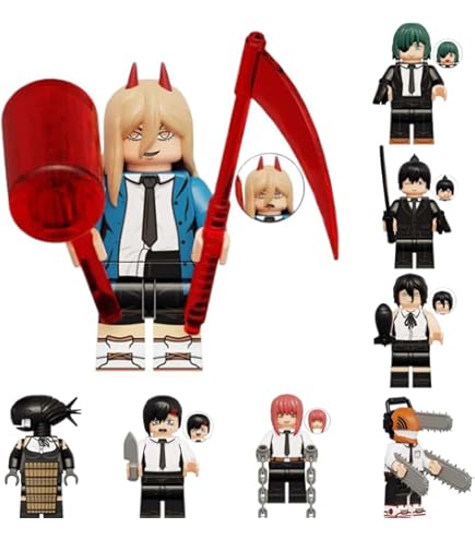 Amazon.co.jp: BLDR チェーンソー マン 組み立て可能アクション