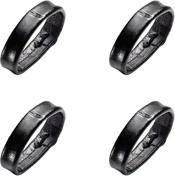 Jumpsunfun Watch Strap Leather Band for Watch Loop Retainer Genuine Leather Watch Band Holder 4-Piece Set 16mm 18mm 20mm 22mm 24mm - 1