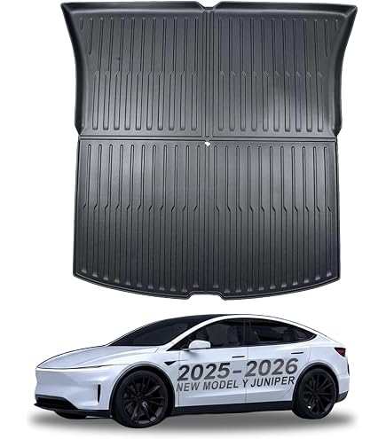 テスラモデルYジュニパー2025＋　TPE トランクマット Amazon.co.jp: テスラ モデルY ジュニパー 2025年式対応 レザー
