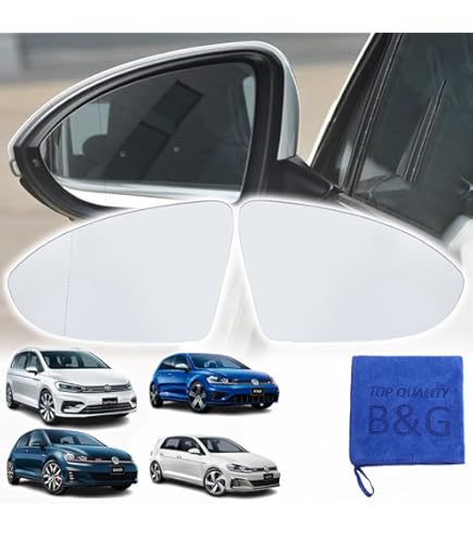 Amazon | AutoStyle ワイドビューブルードアミラーレンズ 純正交換 