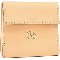 Amazon | [イルビゾンテ]二つ折り財布 ベージュ メンズ
