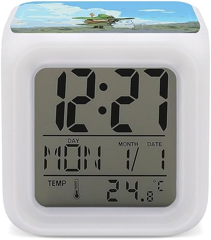 Amazon.co.jp: ムーミン スナフキン 目覚まし時計 アナログ 大音量