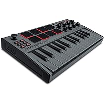 AKAI MPK mini MIDIキーボード AKAI MPK mini Play MK3 MIDIキーボード 音源内蔵 スピーカー