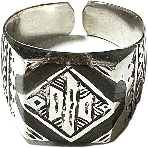 トゥアレグ族　指輪　リング トゥアレグ シルバー ジュエリー TOUAREG SILVER JEWELRY 7連
