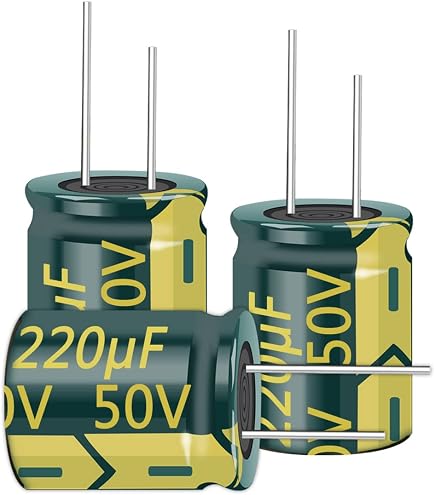 Amazon | ニチコン アルミ電解コンデンサ 2.2μF 50V dc 5個 両極性