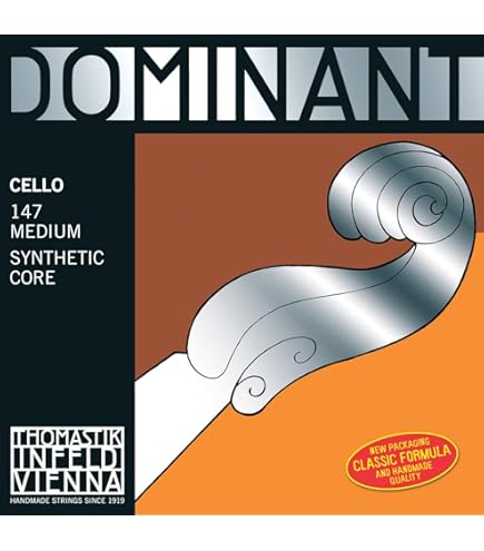 Amazon | THOMASTIK Dominant ドミナント チェロ弦セット 147 | チェロ