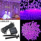 SOLMORE Solar Powered LED String Light, Ambiance Lighting, 17M 100 LED Starry Solar Fairy String Lig