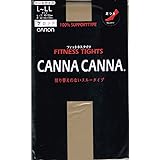 (カンナカンナ)CANNA CANNA フィットネスタイツ 切り替えの無い スルータイプ L-LL ブロンド