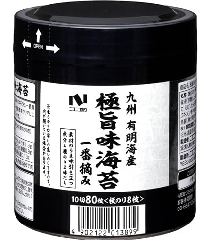 Amazon.co.jp: [鬼崎のり] (伊勢湾) 卓上 味付のり 12個入り : 食品