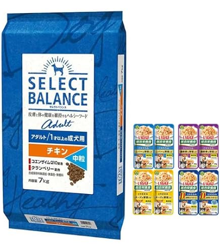 セレクトバランス アダルトチキン 中粒　 7kg　2個 Amazon.co.jp: セレクトバランス アダルトチキン 中粒 7kg【マイ
