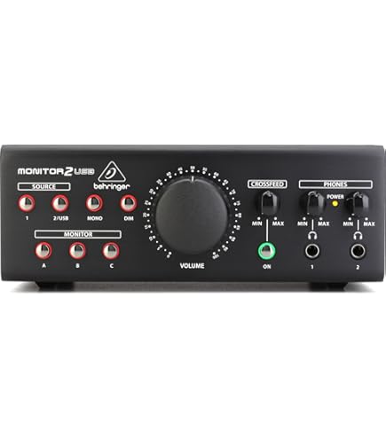 Amazon.co.jp: べリンガー モニターコントローラー USBオーディオ