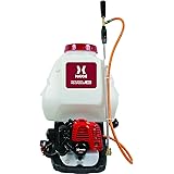 HAIGE(ハイガー) エンジン噴霧器 動噴/動力噴霧器 背負式 タンク容量 15L/20L/25L 2サイクル エンジン式 除草剤 消毒 (20L)