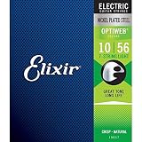 エリクサー ELIXIR 19057 Optiweb 7-String Light 10-56 7弦 エレキギター弦×2セット