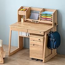 Amazon.co.jp: タンスのゲン 学習机 3点セット【現役ママが考えた】幅