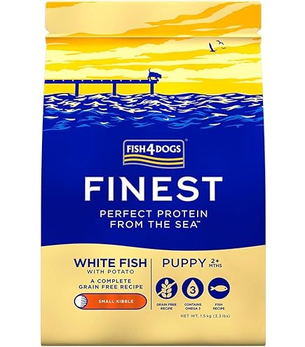 Amazon.co.jp: フィッシュ4ドッグ ドッグフード コンプリートパピー