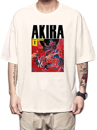 サクラチェッカー】Akira Otomo Katsuhiro アキラ アニメ 漫画 Tシャツ 