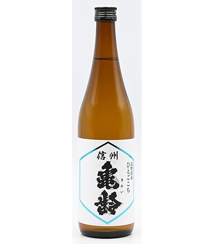 Amazon.co.jp: 信州亀齢 純米吟醸 山恵錦 720ml 岡崎酒造 日本酒 亀齢