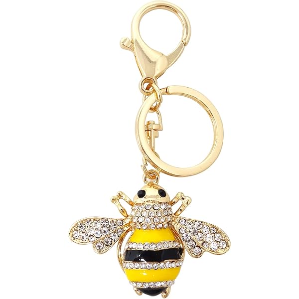 LAXPICOL Gold Sequin Alphabet Keychain - Initial Letter Charm For Purse (Letter Z, Medium Size)