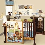 Lambs & Ivy S.S. Noah 9-Piece Crib Bedding Set by Lambs & Ivy [並行輸入品]