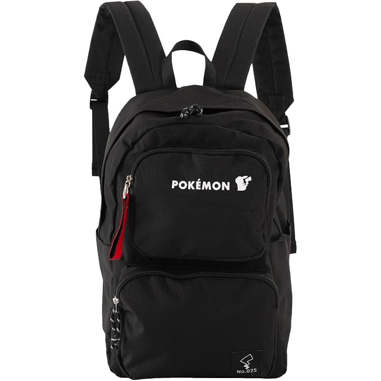 ポケモン レスポー　リュックサック 黒 赤 Pokemon（ポケモン） リュックサック 男の子 女の子 キティ バック
