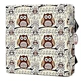 Zicac　座布団　高さが変わるクッション　食事用　2色　可愛い柄　取り外し便利　PU+密度の高いスポンジ　子供用シートクッション　様々な椅子に適用です　2歳以上キッズにご利用可能　綺麗 (サイズ1,