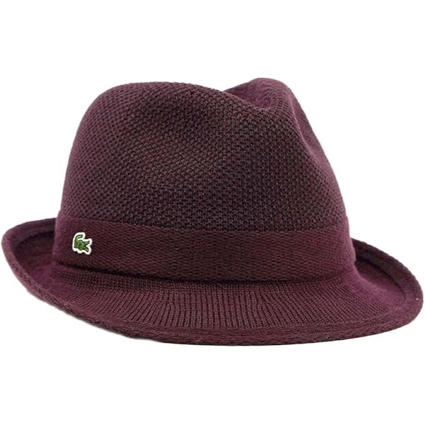 Amazon | [Lacoste] 帽子 ハット メンズ マニッシュ 中折れ帽