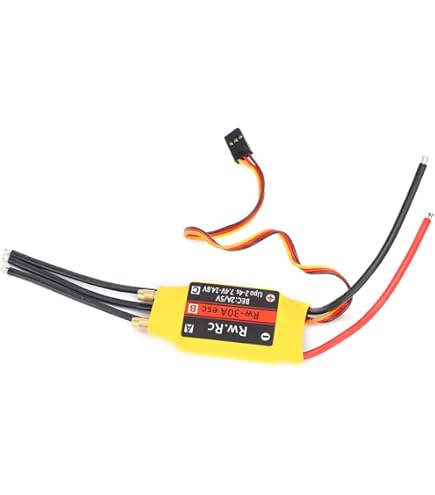 飛行機用 ブラシレスESC Amazon | 飛行機向け40A シンプルブラシレスESC ブラシレス