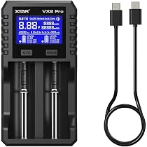 Amazon | XTAR VX2 PRO KT 多機能バッテリー充電器 単3単4 1.5V