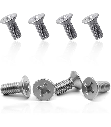 BEVINSEE 4-Piece Brake Rotor Set Screw Kit – Fits BMW X1 X2 X3 X4 X5 X6 Z3 Z4 Z8 – Stainless Steel