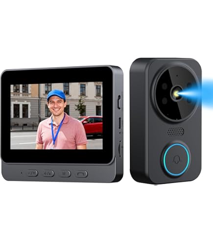 Wi-Fi対応 スマートビデオドアベル Amazon.co.jp: ビデオドアホン インターホン スマートドアベル カメラ