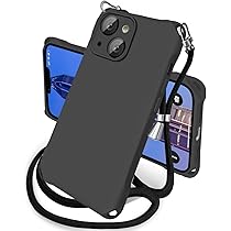 Amazon.co.jp: iphone 14Plus ケース シリコン 耐衝撃 斜めがけ