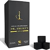 Dr. Smokes シーシャ 炭 1kg 96個入 ココナッツ 100% グレードS インドネシア産 ナチュラルチャコール ナチュラル 匂わない 持ち運び 炭 フーカー 水たばこ (② 96個入)